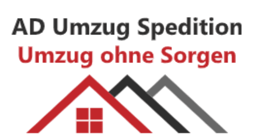 AD Umzug Spedition Logo des Umzugsunternehmens