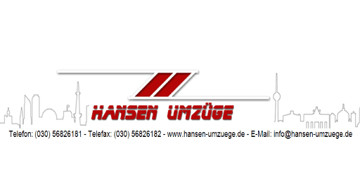 Hansen Umzüge Logo des Umzugsunternehmens
