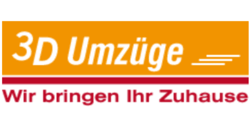 3D - Umzüge Logo des Umzugsunternehmens
