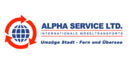 ALPHA SERVICE LTD. Logo des Umzugsunternehmens