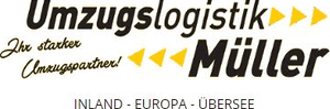 Umzugslogistik Müller Berlin Logo des Umzugsunternehmens