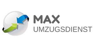 MAX Umzugsdienst Logo des Umzugsunternehmens