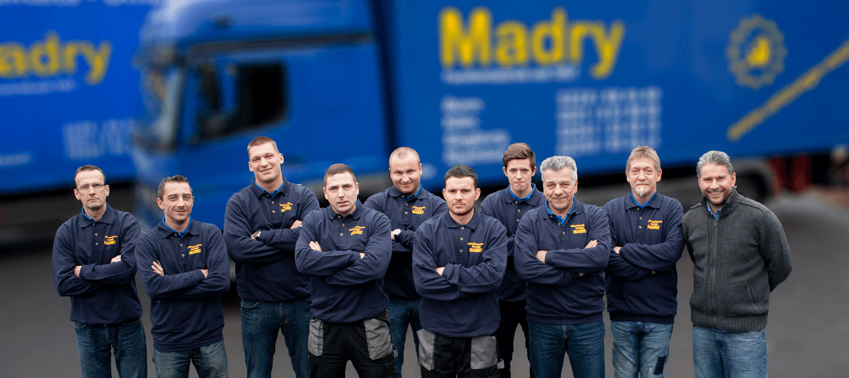 Möbelspedition Madry GmbH Logo des Umzugsunternehmens