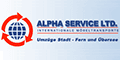 ALPHA SERVICE LTD. Logo des Umzugsunternehmens