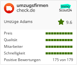 Umzugsfirma Umzüge Adams auf Umzugsfirmencheck.de